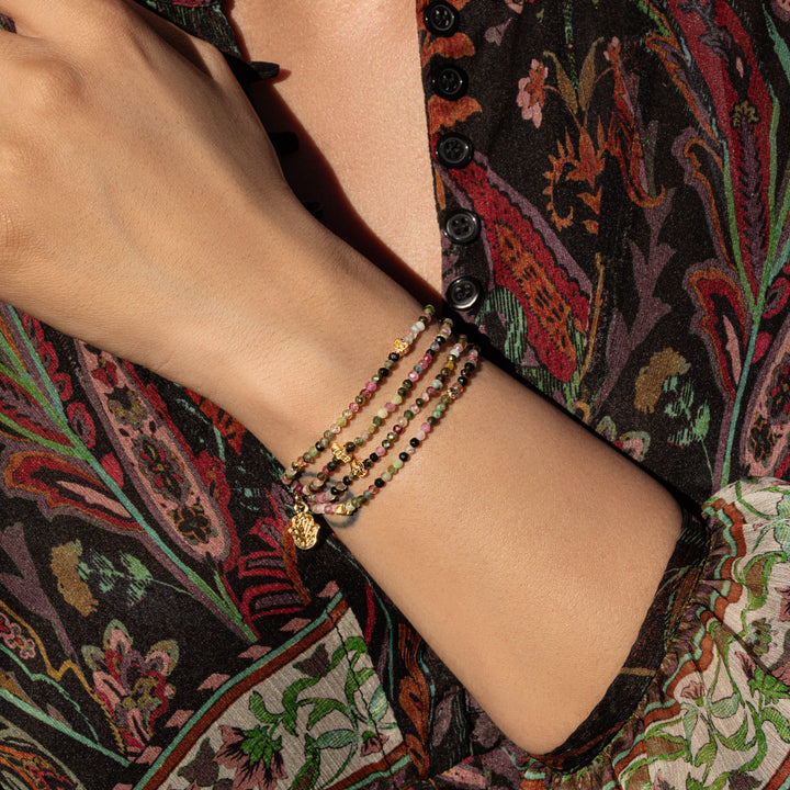Peace and Protection Tourmaline Wrap Bracelet