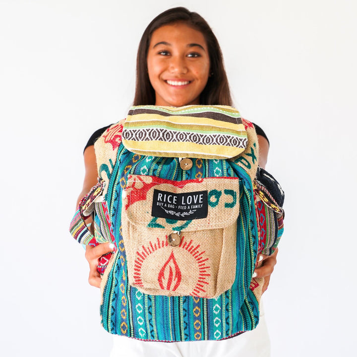 Recycled Travel Backpack Goa