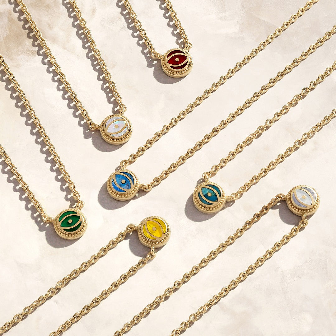 Horizon Spirit Turquoise December Birthstone Gold Necklace