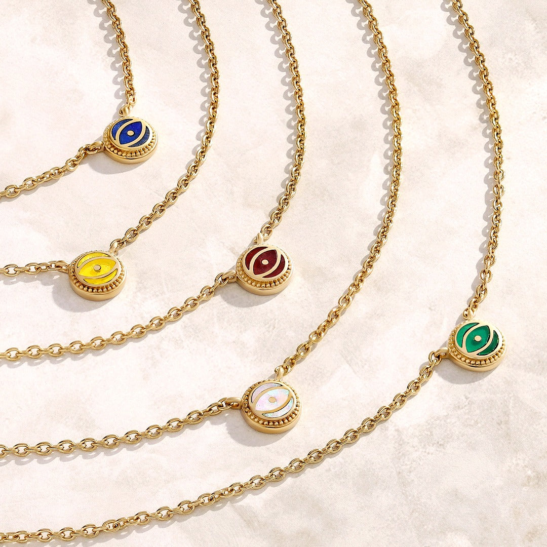 Sunbeam Radiance Citrine November Birthstone Gold Necklace