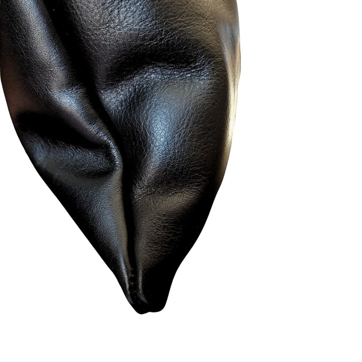 Rustic Leather Throw Pillow – Genuine Leather Home Décor Cushion