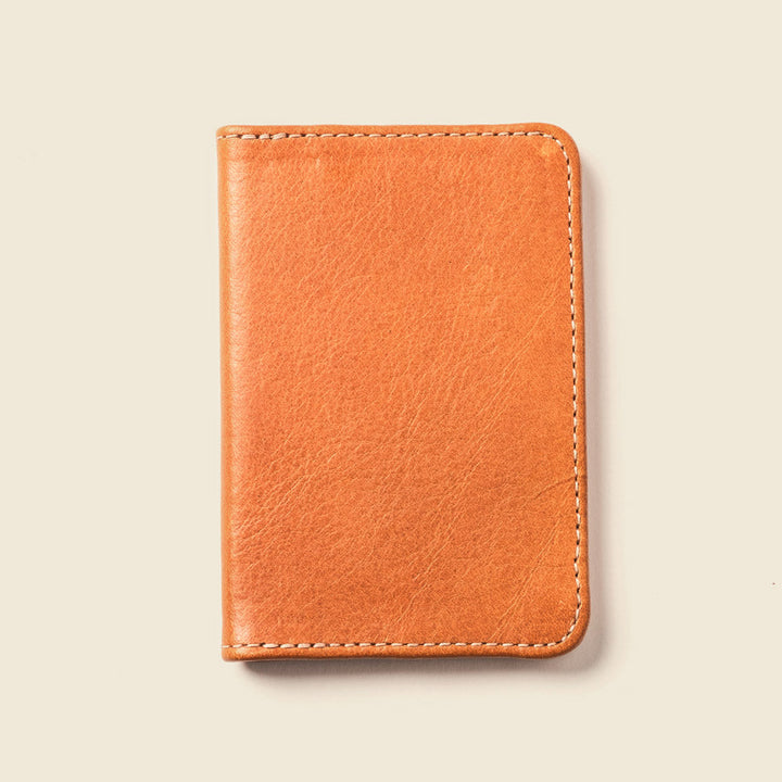 Compact Bifold with RFID protection - Natural