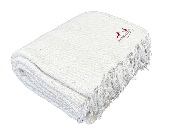 Cream Yoga Blanket