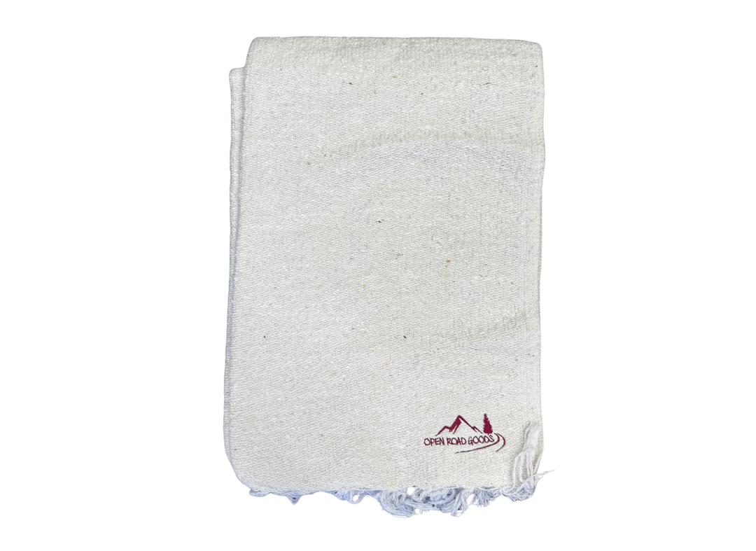 Cream Yoga Blanket