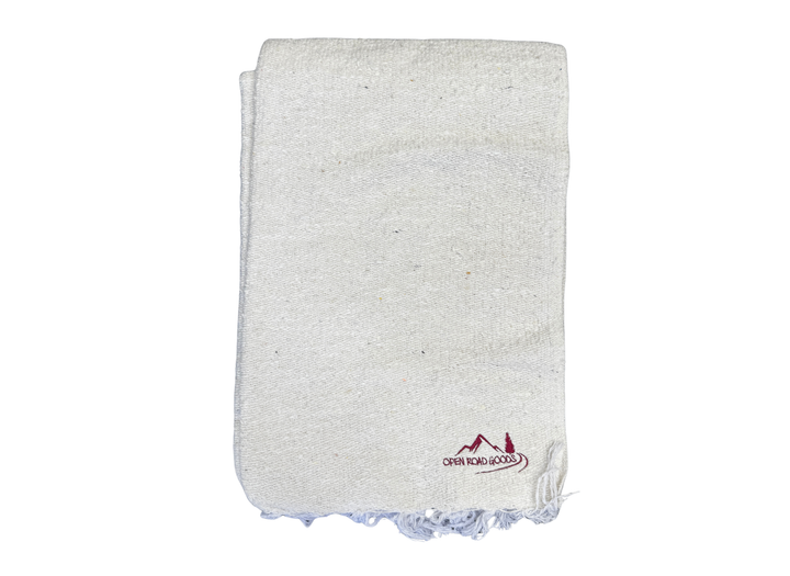 Cream Yoga Blanket