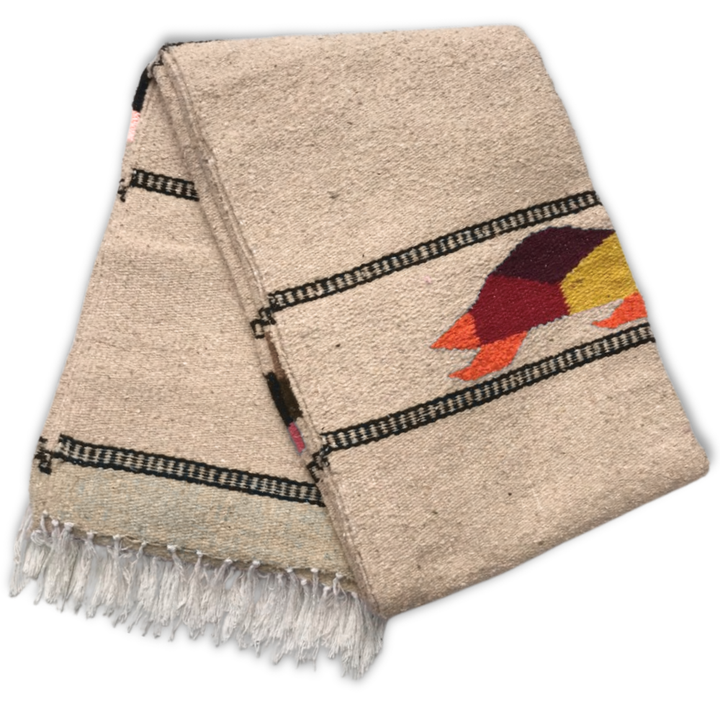 Turtle Lover Blanket - Beige