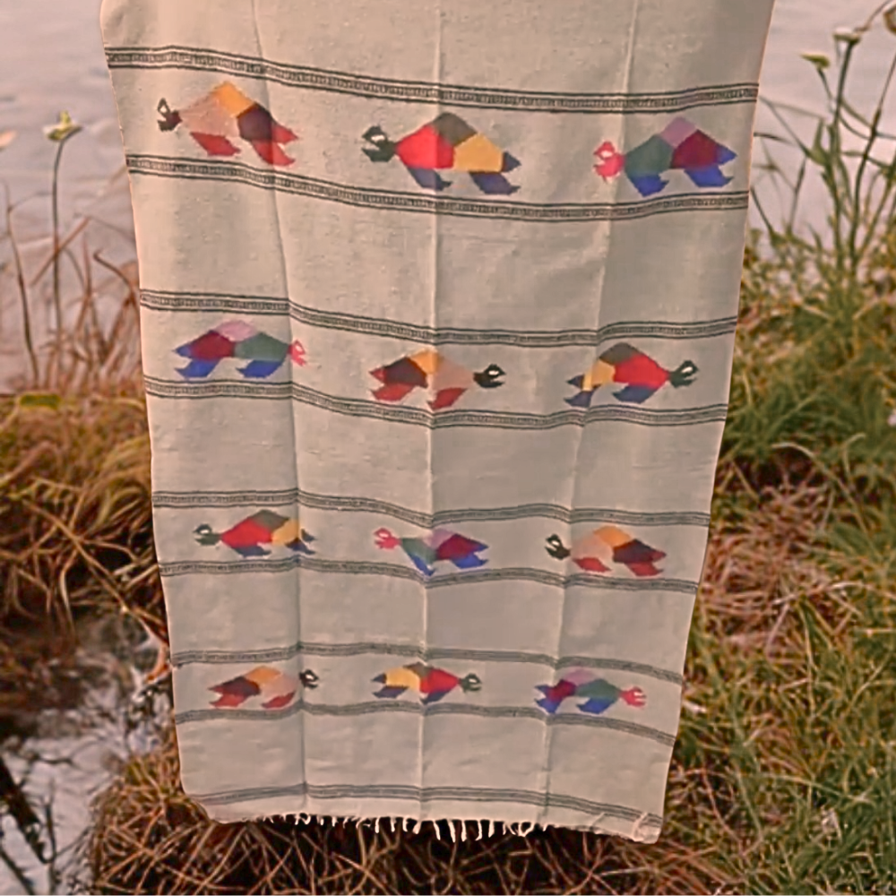 Turtle Lover Blanket - Beige