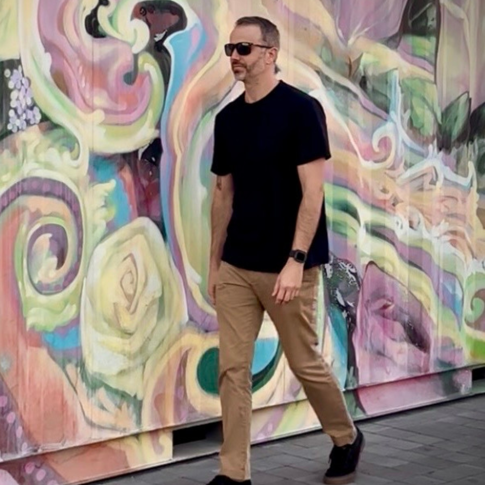 Men's Organic Crew Neck - Black