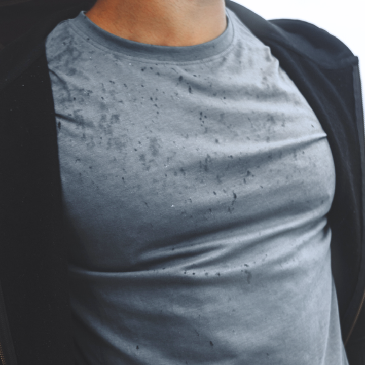 Men's Organic Crew Neck - Slate Blue