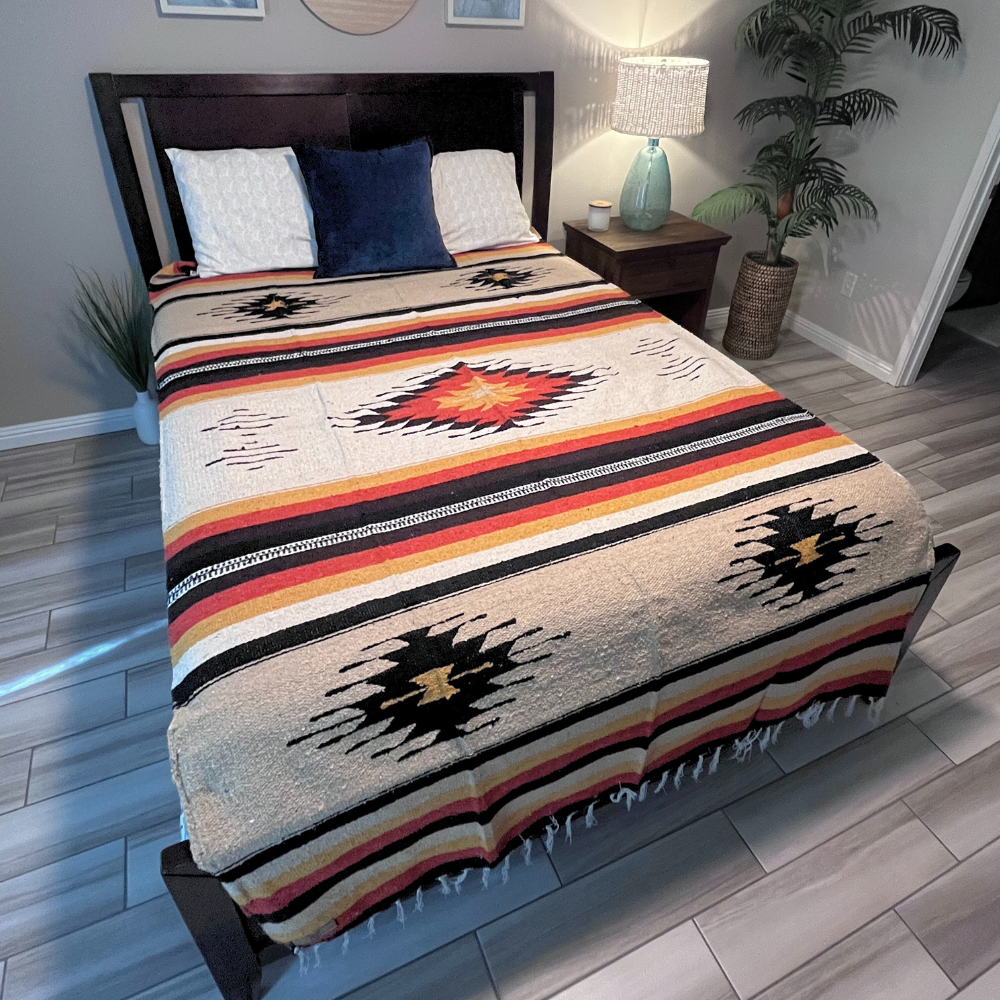 Wool Southwest Mexican Blanket