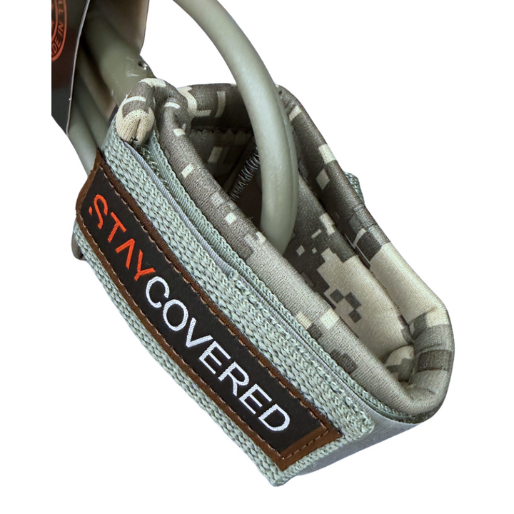 Stay Covered Standard Surf Leash - Grey
