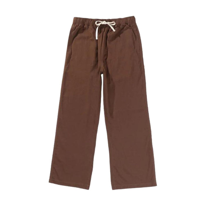 Quatro Elastic Waist Pant - Chocolate