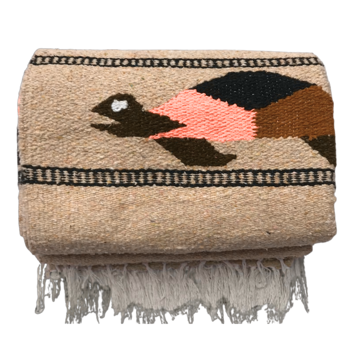 Turtle Lover Blanket - Beige