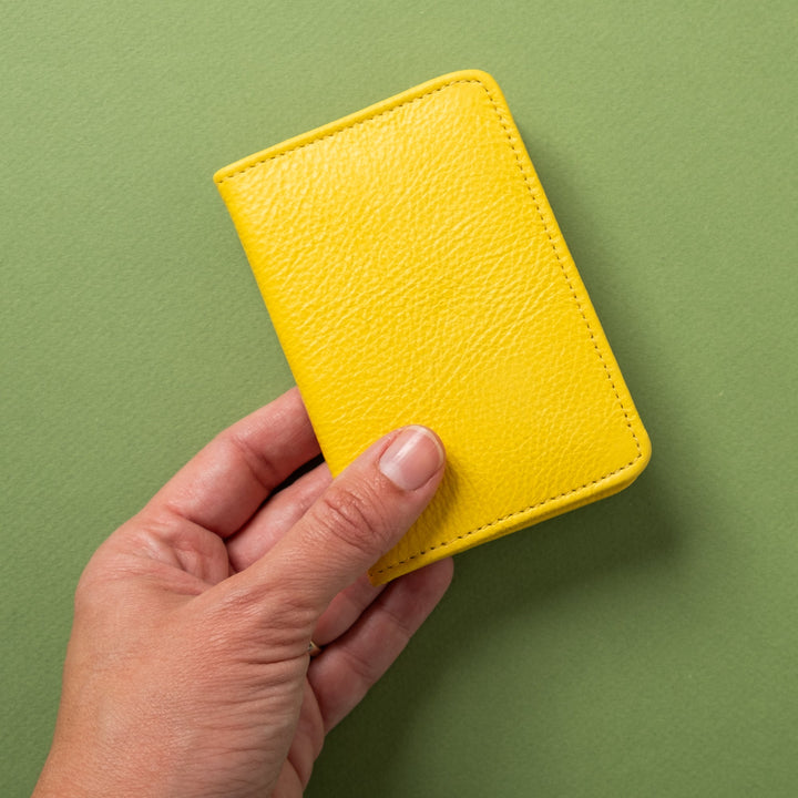 Compact Bifold with RFID Protection - Sunny Yellow