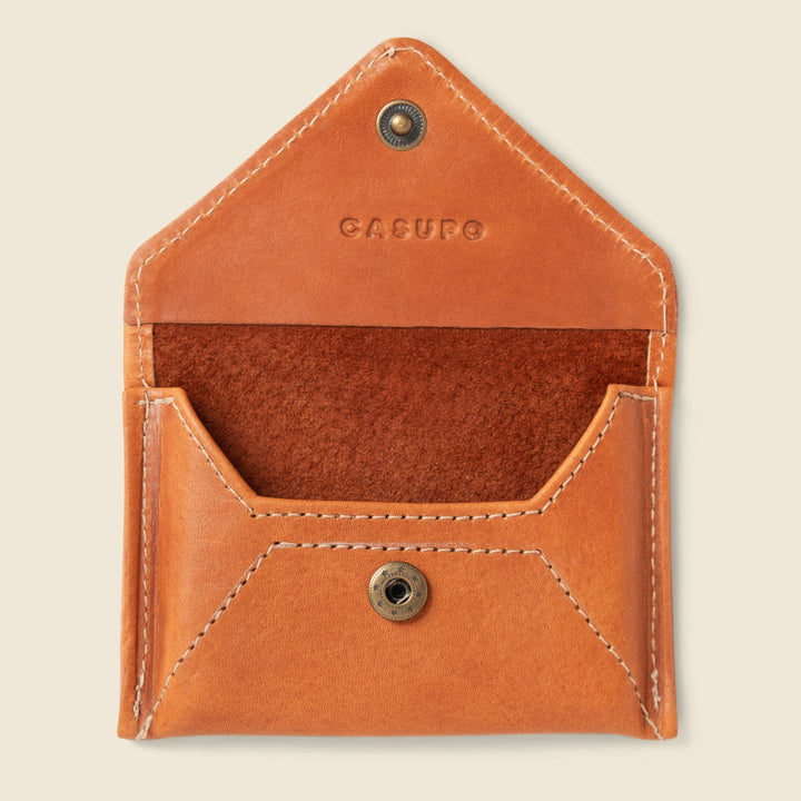Mini Envelope Wallet with RFID Protection - Natural
