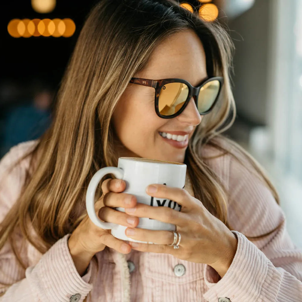 Matte Tortoise Shell / Rose Gold Deja Views