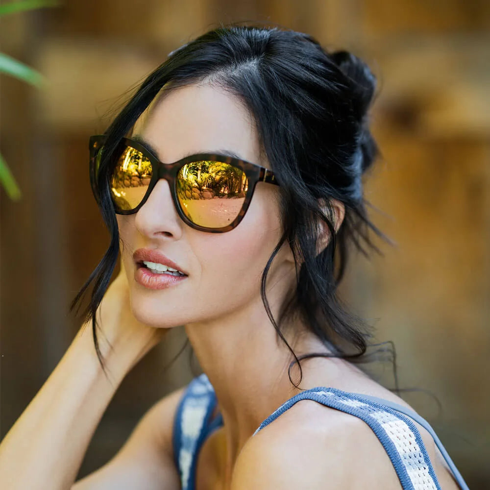 Matte Tortoise Shell / Rose Gold Deja Views