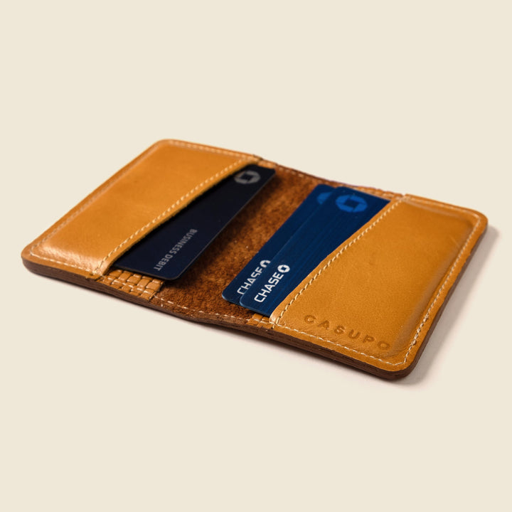Compact Bifold with RFID Protection - Tan Limited Edition