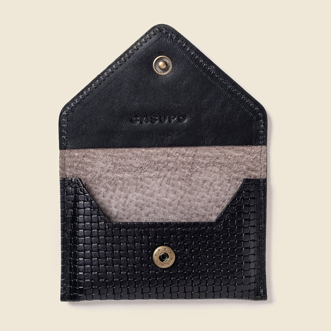 Mini Envelope Wallet With RFID protection - Black Limited Edition