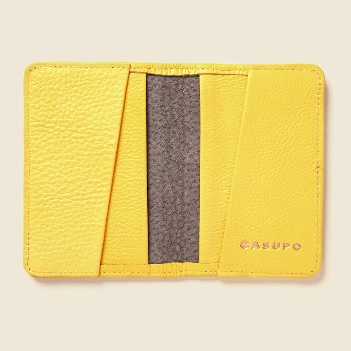 Compact Bifold with RFID Protection - Sunny Yellow