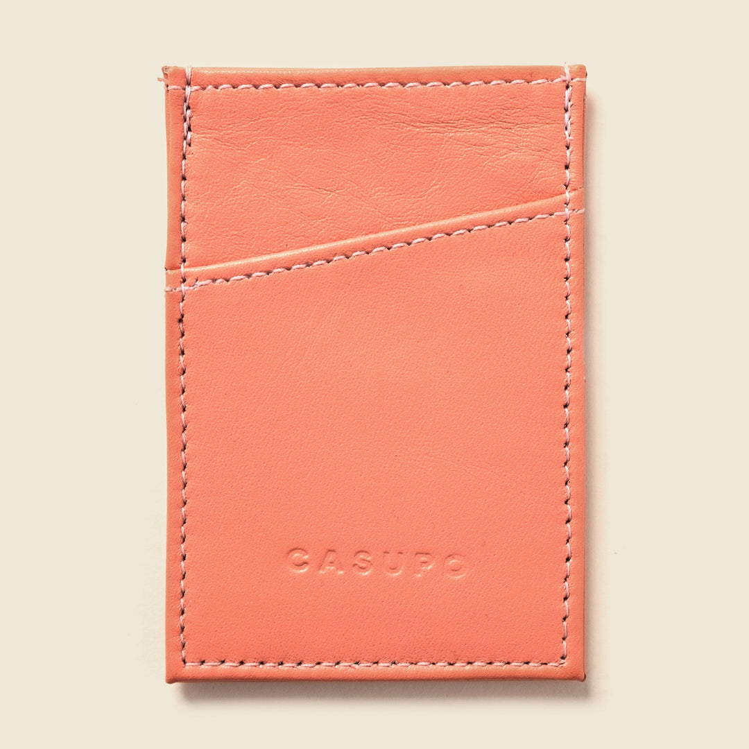 Minimalist Wallet With RFID Protection - Pink