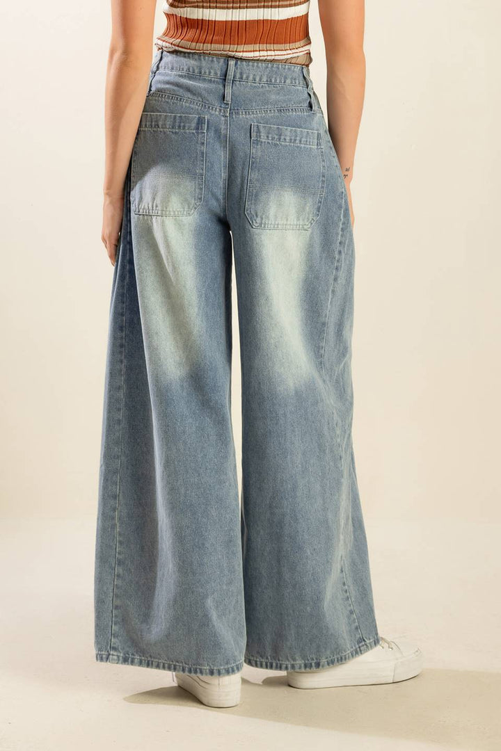 HIGH STAKES DENIM PANTS