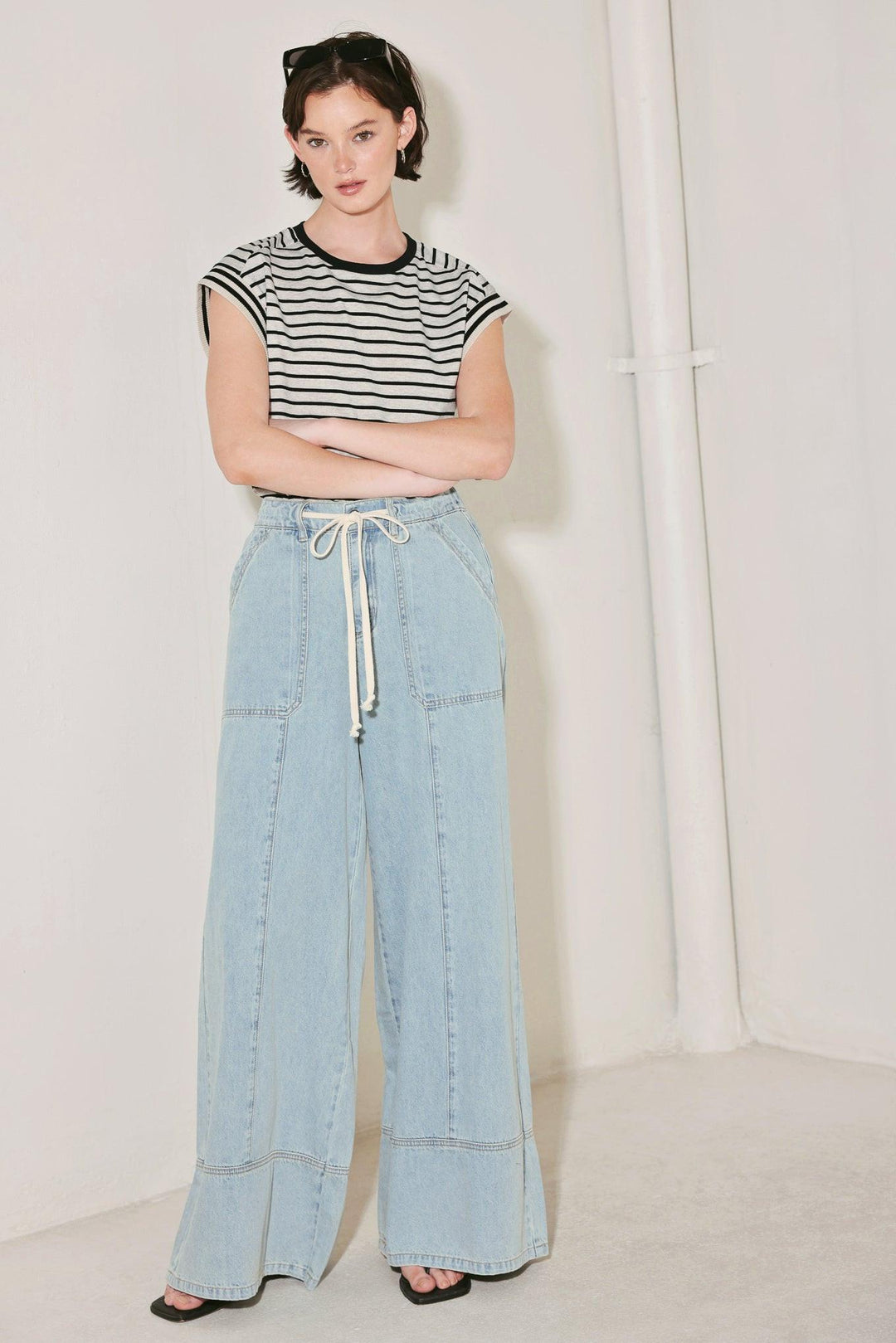WEEKEND SOUNDTRACK DENIM PANTS