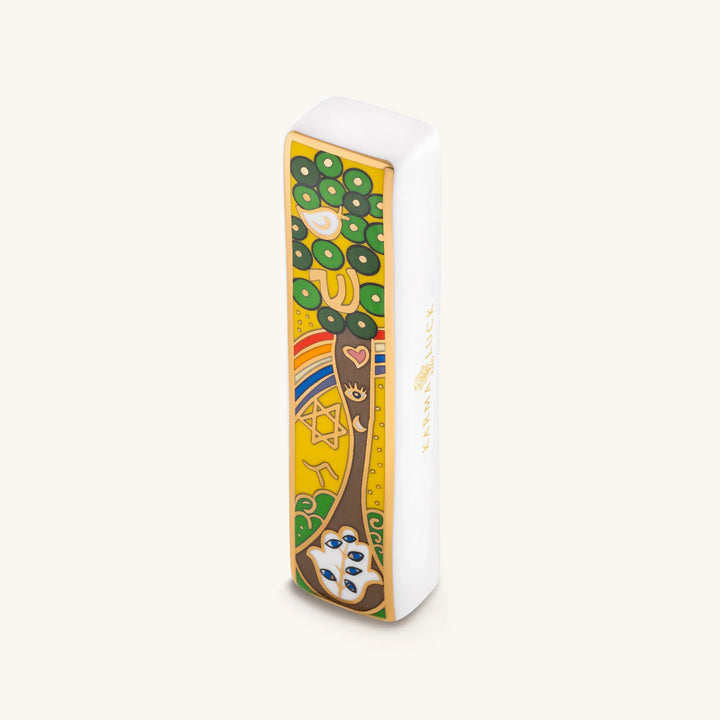 Grounded Presence Ceramic Tree of Life Mezuzah