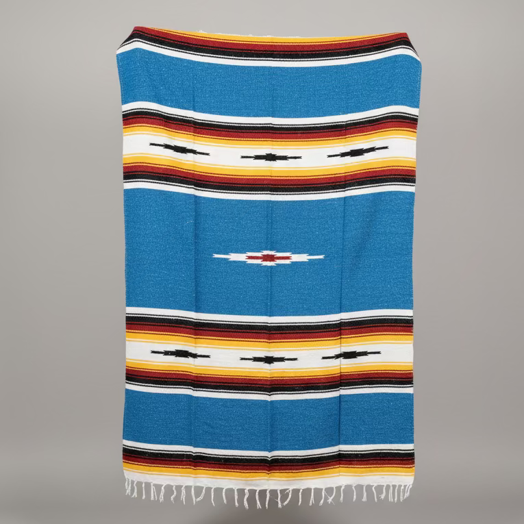 Sunset Sky Blue Blanket | Baja Diamond