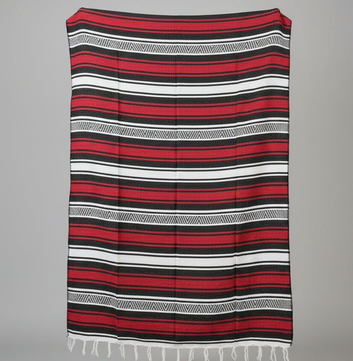 Eco Soft XL Falsa Blanket| Red + Black
