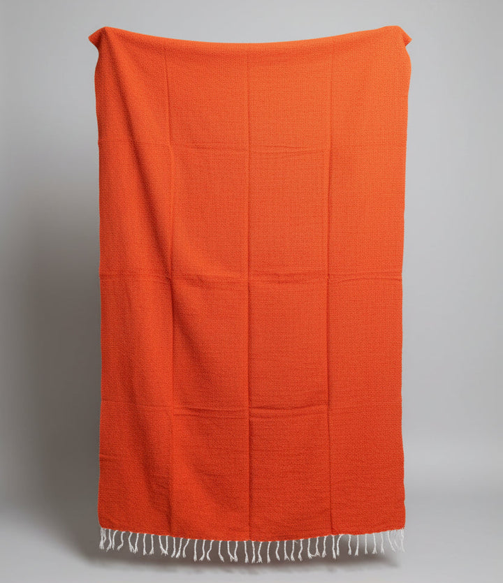 Solid Orange Blanket