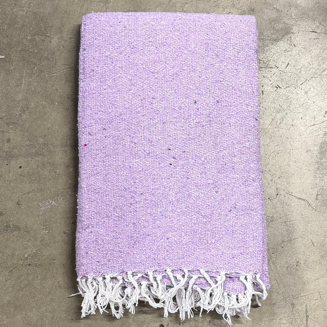 Solid Violet Mexican Blanket