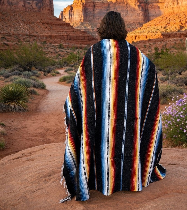 Midnight Prizm Baja Blanket