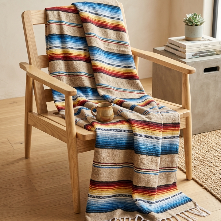 Mojave Sunset Baja Blanket