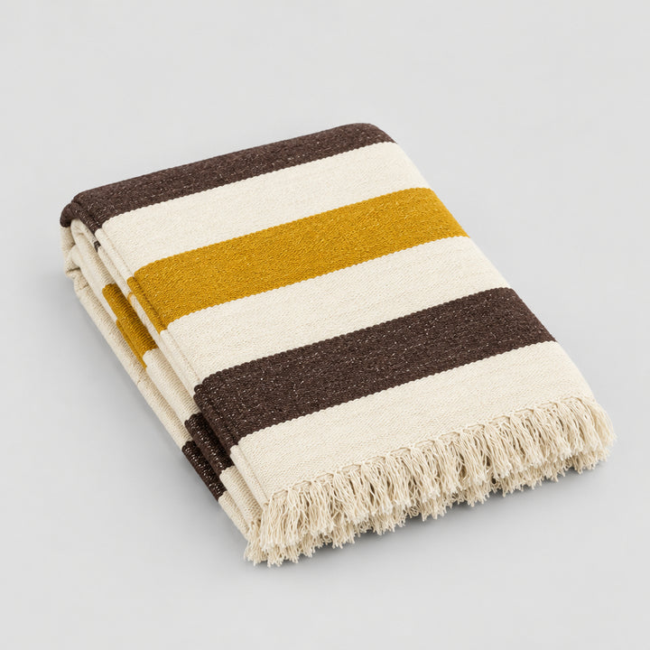 Wool Mexican Blanket | Creama Stripe