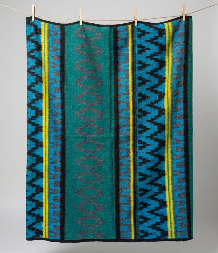 Sea Glass Ultra-soft Mexican Blanket