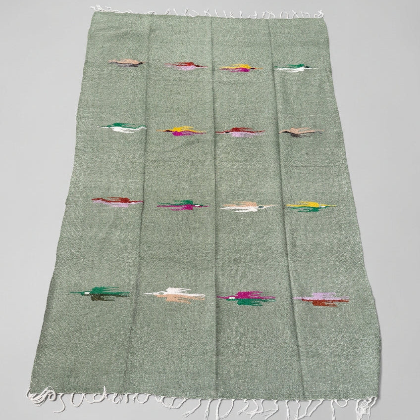 Sage Baja Thunderbird Blanket