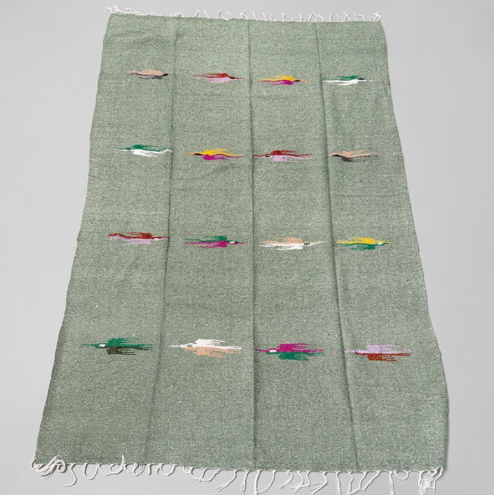 Sage Baja Thunderbird Blanket