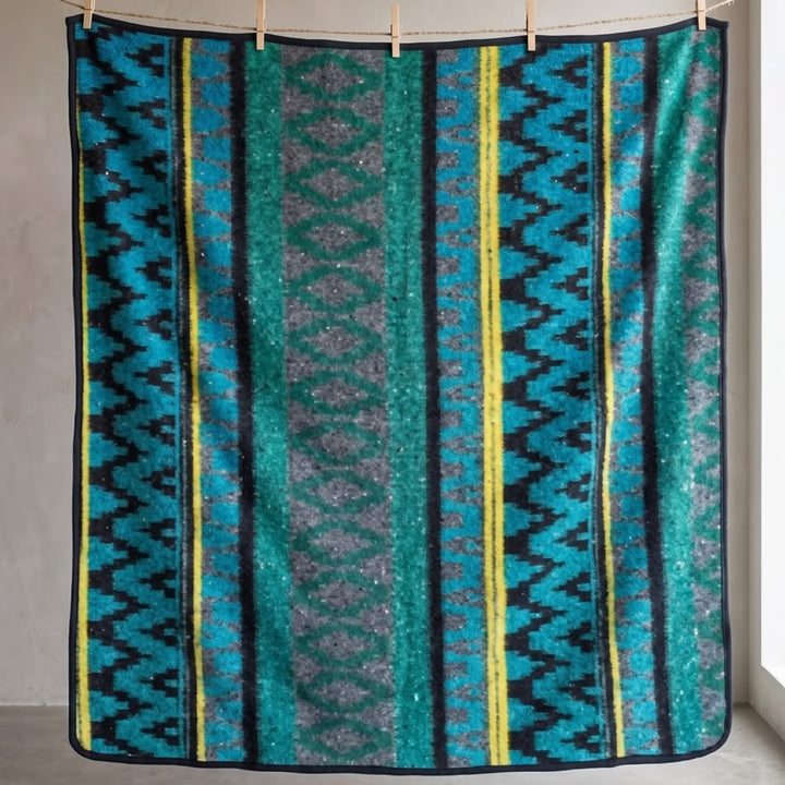 Sea Glass Ultra-soft Mexican Blanket