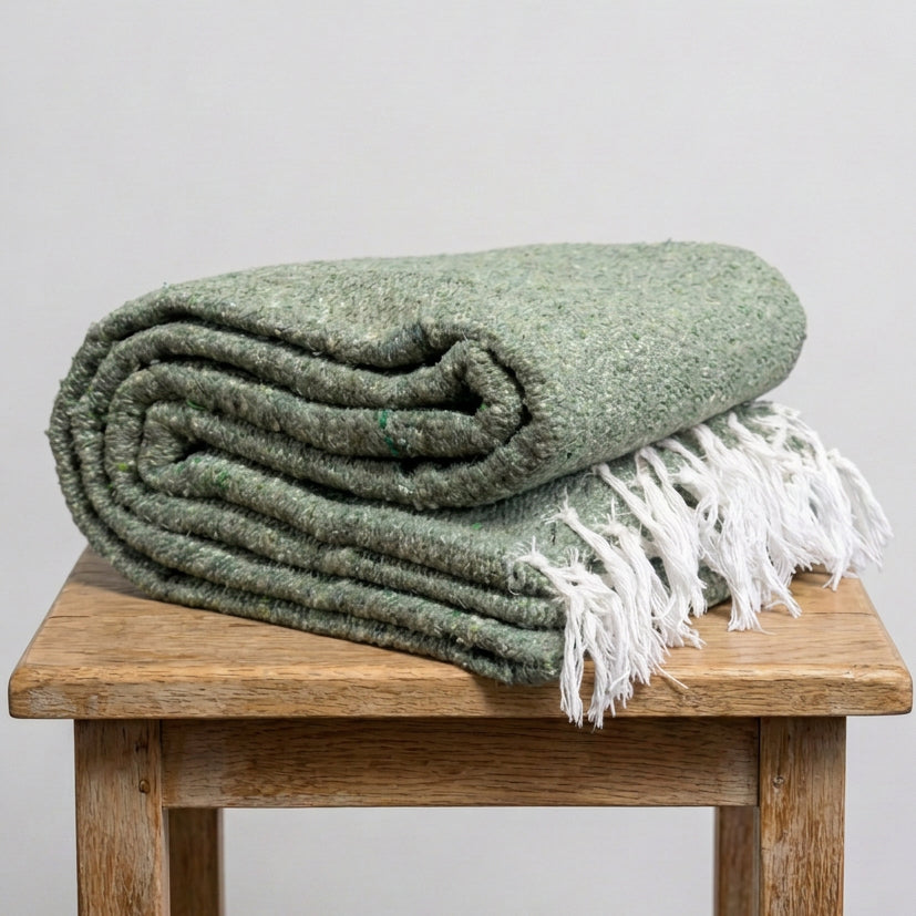 Sage Baja Thunderbird Blanket