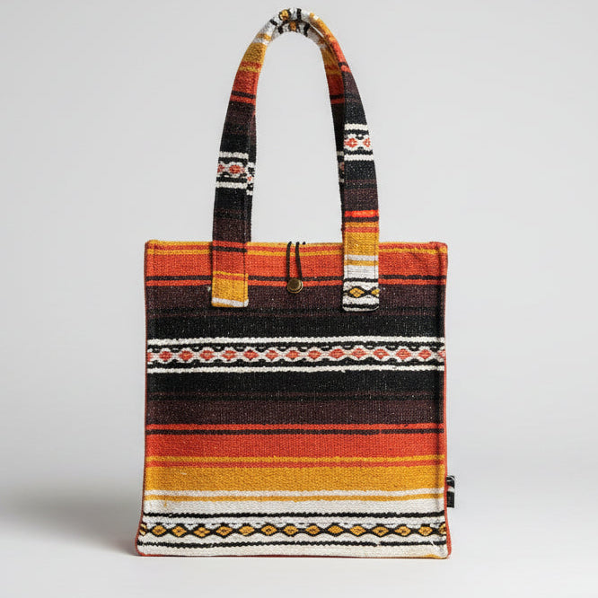 Retro Baja Shoulder Tote Bag