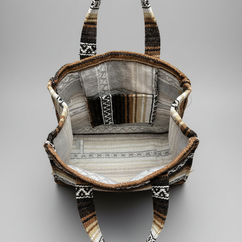 Sand & Stone Shoulder Tote Bag