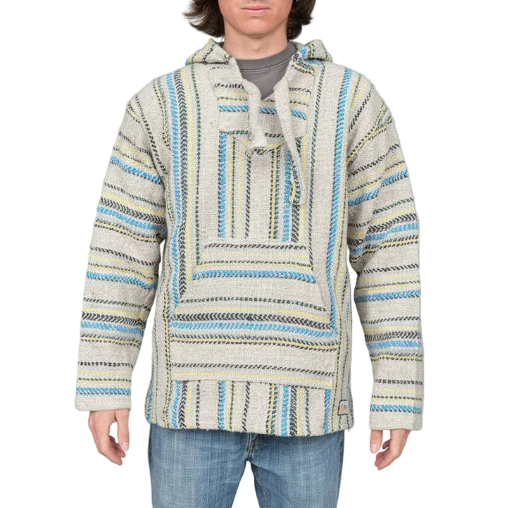 Authentic Baja Hoodie | Ultra-soft | Beige White