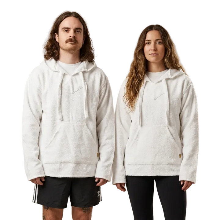 Authentic Baja Hoodie - Solid White