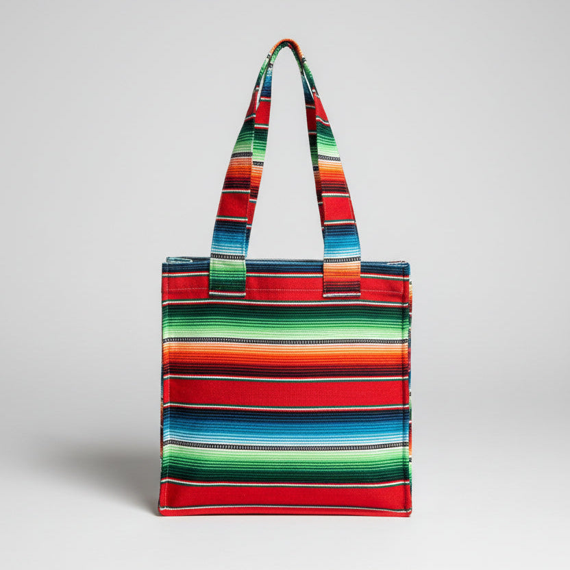 Fiesta Red Baja Shoulder Tote Bag