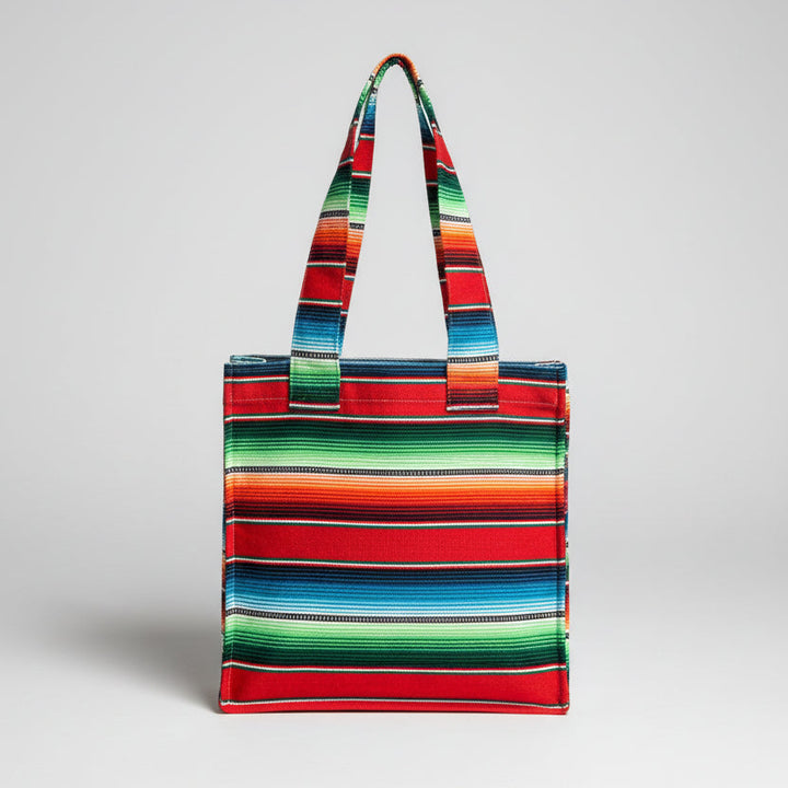 Fiesta Red Baja Shoulder Tote Bag
