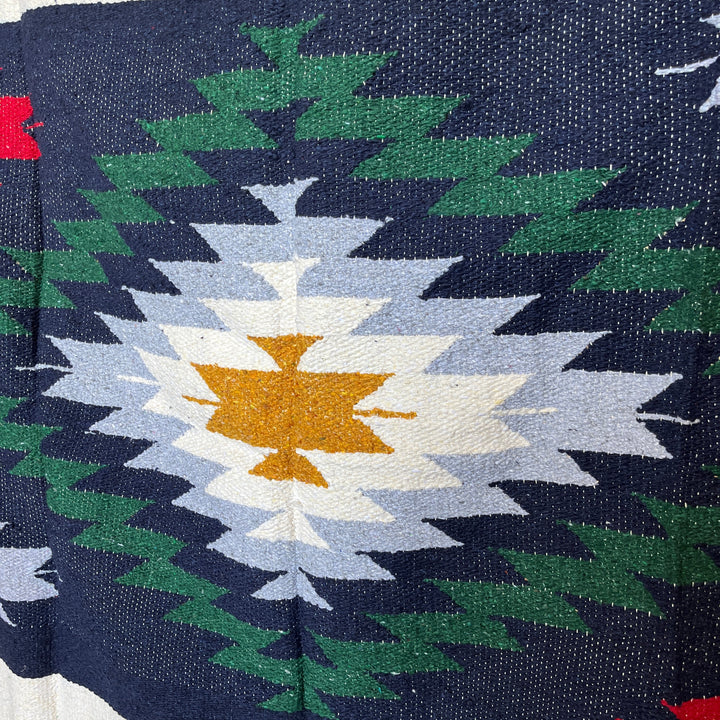 Cabo Azul Mexican Diamond Blanket