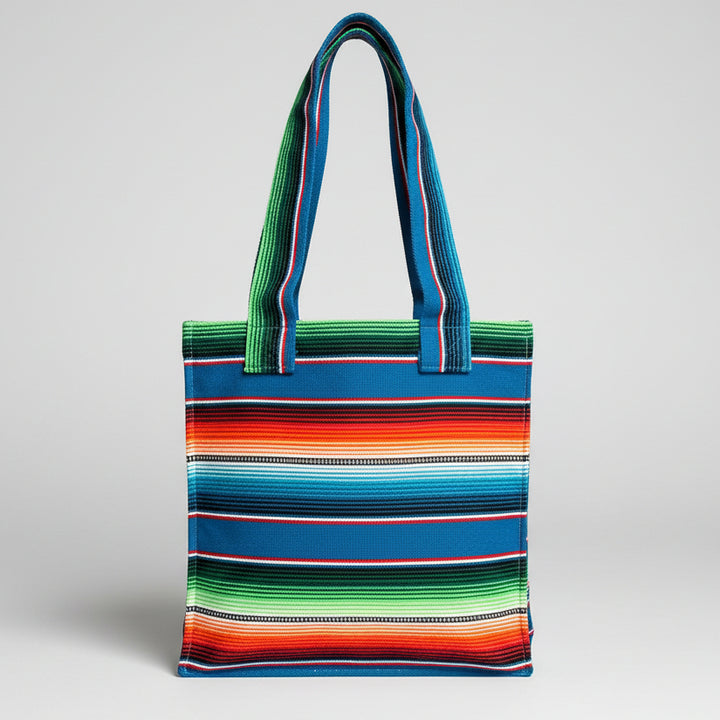 Fiesta Blue Baja Shoulder Tote Bag