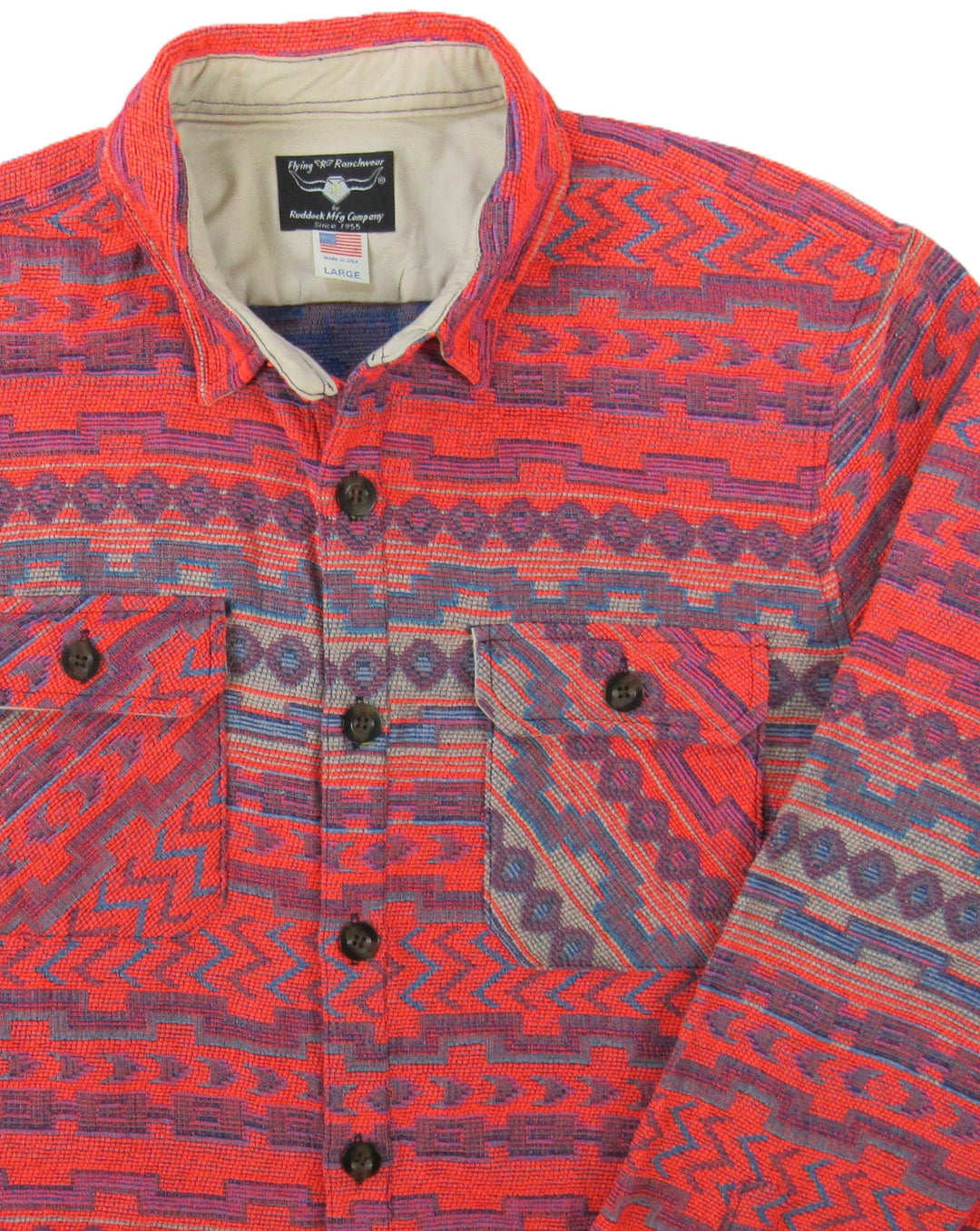 Outer Shirt - Bright Southwest Jacquard