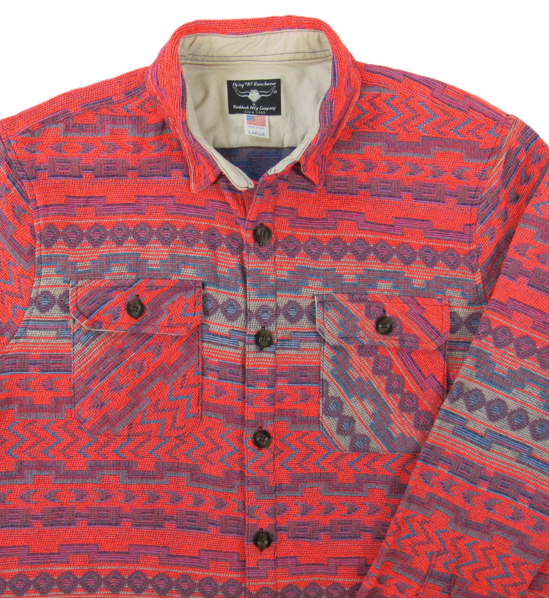 Outer Shirt - Bright Southwest Jacquard